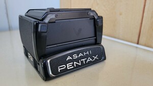 PENTAX ウエストレベルファインダー 折りたたみピントフード 67 6×7 中判 カメラ アクセサリー 付属品 ペンタックス【売切り】
