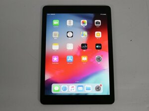 現状品 9.7インチ APPLE iPad Air A1474 MD785J/B ストレジ16GB グレイ Wi-Fiモデル 起動確認済 代引き可