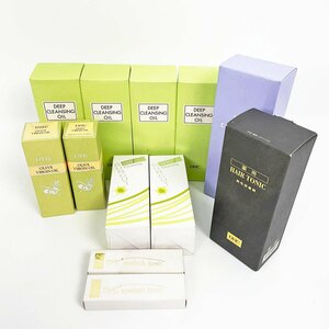 未使用品 DHC 薬用 ディープ クレンジング オイル 200mL 4本 +オリーブ バージンオイル2本 他 まとめて12点セット [F6639]