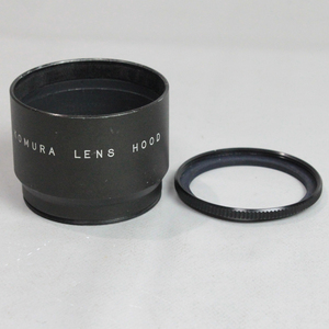 020816 【良品 コムラ】 KOMURA 取付口径48mm 中望遠レンズ用 スクリュー式メタルレンズフード
