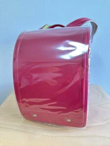 ランドセル　日本製　ピンク ハート型　本革 レザー　入学　小学校　小学生 新品 未使用　小学校　バッグ　リュック