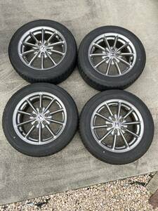 ★HONDA 純正　アルミホイール17×7JJ OFF55 5穴　タイヤ215/60/17★