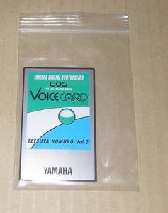 ★YAMAHA RCD-2000 TETSUYA KOMURO VOCE CARD 小室哲哉★OK!!!★MADE in JAPAN★