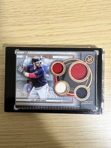 J.D.マルティネス 75枚限定 4レリック【2023 TOPPS MUSEUM COLLECTION PRIMARY PIECES QUAD RELIC J. D. Martinez】MLB BBM epoch 