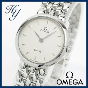 1円～ 3ヶ月保証付き 磨き済み 美品 本物 人気 OMEGA オメガ デビル レディース 時計