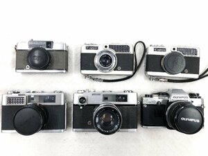 フィルムカメラ OLYMPUS-PEN EE-2 OLYMPUS OM10 KONICA SⅡ KONICA AutoS Canon Demi オリンパス オリンパスペン コニカ キャノン