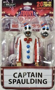 ネカ マーダー・ライド・ショー キャプテン・スポールディング フィギュア トゥーニーテラーズ NECA TOONY TERRORS HOUSE OF 1000 CORPSES