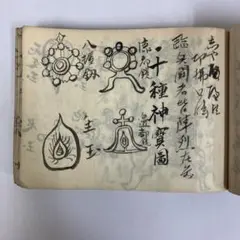 【希少　肉筆】秘法記 十種神宝が掲載されている古書