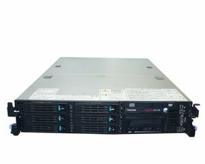 東芝 MAGNIA 3515R (SYU4080A) Xeon X5260 3.33GHz メモリ 4GB HDD 73GB×2 (SAS 3.5インチ) DVD-ROM AC*2