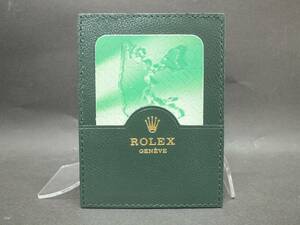 〇ROLEX　カードケース カード入れ　メンズ/男性用　2001-2002　カレンダー　ロレックス