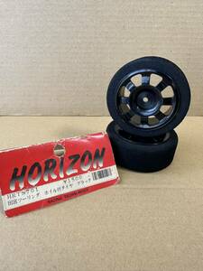 HORIZON CENTRAL セントラル RC HRTS701 タミヤ TAMIYA ツーリング ホイール付きタイヤ ブラック ホイール スポンジタイヤ