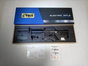 未発射！新品同様品！ CYMA XM177E1 フルメタル ETU 電動ガン 電子トリガー CME009E