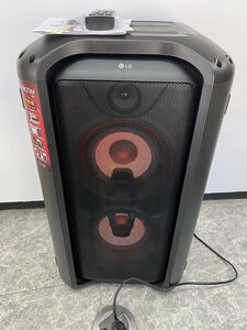 ■綺麗【LG RK7 2.0 ch 550W RMS FM ワイヤレスパーティーリンク フリースタイルデザイン Bass Blast+ スピーカー リモコン 保証書付】SH-1