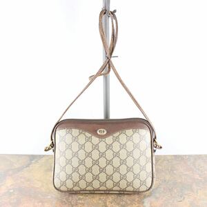 OLD GUCCI GG PATTERNED SHOULDER BAG MADE IN ITALY/オールドグッチGG柄ショルダーバッグ