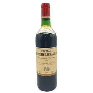 シャトー マラルティック ラグラヴィエール 1972 750ml 14％ CHATEAU MALARTIC LAGRAVIERE 【F】