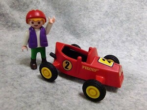 ■プレイモービル 4612赤レーシングカー/ゴーカート/Playmobil■