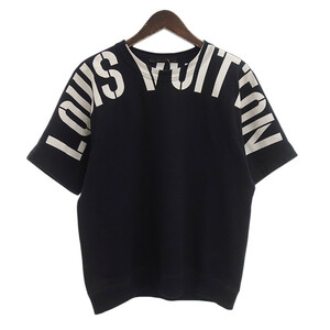 【PRICE DOWN】LOUIS VUITTON 17AW Fragment フラグメント 半袖 スウェット Tシャツ ブラック メンズM