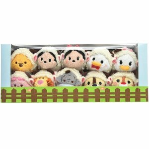 ディズニー　ツムツム　干支　羊　TSUM TSUM 10セット　ひつじ　プー＆フレンズ　ミッキー・ミニー・チップ・デール・ドナルド　デイジー