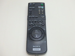 n208u　リモコン　SONY　ソニー　RMT-FX1　ビデオデッキ用リモコン　中古　動作未確認　ジャンク