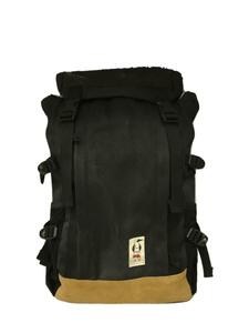 CHUMS◆Mesquite Day Pack/フラップリュック/キャンバス/BLK/無地/CH60-2135/汚れ有
