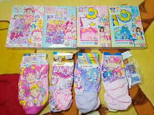 ★新品★スター☆トゥインクルプリキュア(オールスターズ)★変身インナー上下セット×2+ショーツ3枚組×2+ショーツ2枚組×4★130cm★