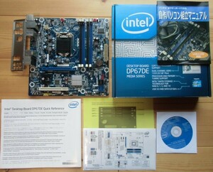 Win10確認済 Intel純正マザーボード Intel DP67DE (LGA1155/Micro-ATX) 