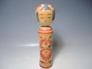 E20/○大沼力 こけし 鳴子系 高さ24.5cm 日本人形 伝統こけし 伝統工芸