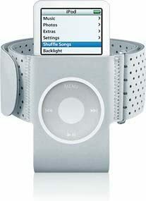 未使用　Apple iPod nano アームバンド 　ホワイト [MA094G/A]　　2005年