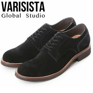 VARISISTA Global Studio vs-zc10801 ヴァリジスタ グローバル スタジオ BLACK スエード 41 26cm ビジネスカジュアル用 送料無料です