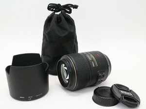 ●○Nikon AF-S VR Micro-Nikkor 105mm F2.8G IF-ED カメラレンズ 中望遠 マクロ Fマウント ニコン○●021205001m○●