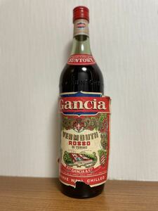 古酒 未開栓 ガンチア ヴェルモット ロッソ・GANCIA VERMOUTH ROSSO 950ml 16% スイート