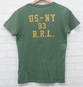 6T6368【クリックポスト対応】 RRL DOUBLE RL＆CO 半袖Tシャツ