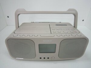 〇　SONY CDラジカセ　CFD-S401　2019年製　中古