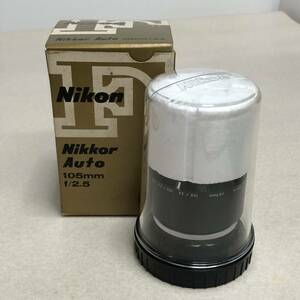 【ニコン Nikon NIKKOR-P・C Auto 1:2.5 f=105mm 一眼カメラ用】