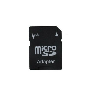 microSD→SD変換アダプター 2個セット microSDカードリーダー 超高速 収納ケース付 1ヶ月保証 送料無料「SDADAPTER.Dx2」