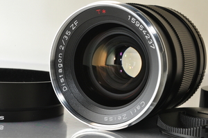 ★★極上品 Carl Zeiss Distagon T* 35mm F/2 ZF Lens for Nikon F Mount♪♪#5438