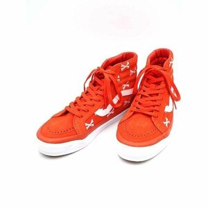 WTAPS × VANS ダブルタップス × ヴァンズ 20AW OG SK8 HI クロスボーンハイカットスニーカー オレンジ サイズ:7 メンズ ITYAWES724T6