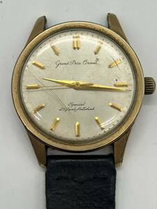 GRAND PRIX ORIENT グランプリ オリエント　自動巻 稼働品　25石 メンズ腕時計