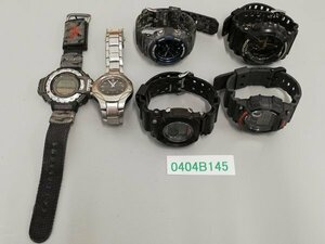 0404B145　腕時計　ジャンク品　おまとめ6点　CASIOカシオ　G-SHOCK　など