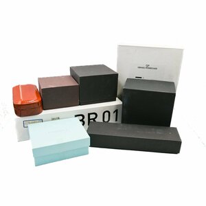 1円 BELL&ROSS CASE ベル&ロス ケース 等 時計用 空箱 BOX まとめ ８点 セット 大量 山売り ウォッチケース ブランド 付属品 324820240416