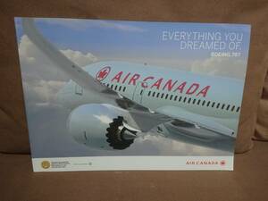 カナダ航空 パンフレット　AIR CANADA　ボーイング787 International Business Class