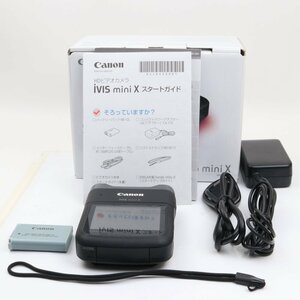 Canon デジタルビデオカメラ iVIS mini X 対角約170度 1,280万画素CMOSセンサー IVISMINIX