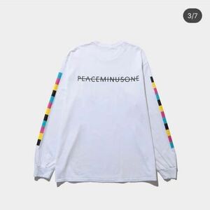 国内正規品 白 XL peaceminusone×THE CONVENI Tシャツ　ロンt ジードラゴン fragment ピースマイナスワン コンビニ