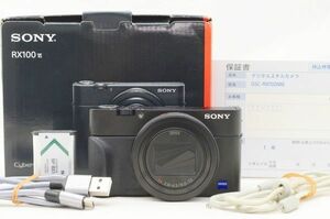 ☆極上美品☆ ソニー サイバーショット Sony Cyber-Shot DSC-RX100M6 元箱 付属品 ♯24050303