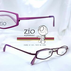 新品 送料無料 Zio ジオ メガネフレーム Z-142 Color 73 ワインパープルマット