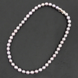 タサキ 田崎真珠 パール ネックレス S刻印あり 直径約0.8cm レディース アクセサリー ファッション小物