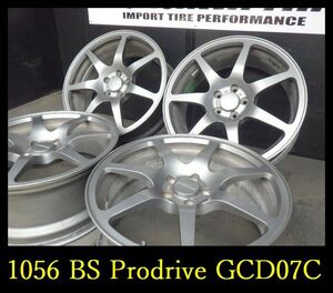 【1056】FK5203264◆BS Prodrive GC07C◆17x7.5J 5穴 PCD100 +48◆4本◆エクシーガ　インプレッサ など