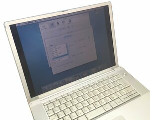 Apple PowerBook G4 15インチ Aluminum M8980J/A