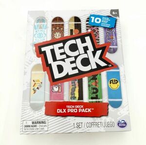 Tech Deck DLX Pro Pack 10 Boards Skate Fingerboard Toy Spin Master Deluxe 海外 即決