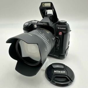 FUJIFILM フジフィルム FinePix S2 Pro デジタルカメラ 一眼レフ Nikon AF-S NIKKOR 18-70 1:3.5-4.5G ED DX レンズ 簡易動作確認 ジャンク